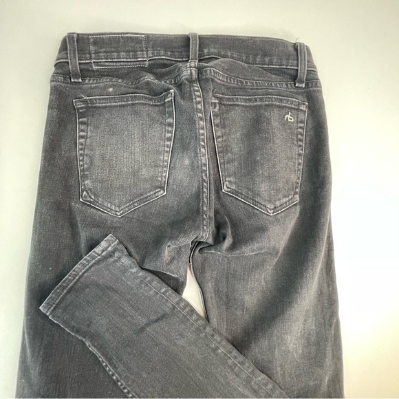 Rag & Bone Fit 1 Extra Slim Skinny Fit Black Authentic Stretch Jean - Picture 12 of 17